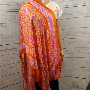 Gretchen Scott Flamingle Wrap Orange/Pink